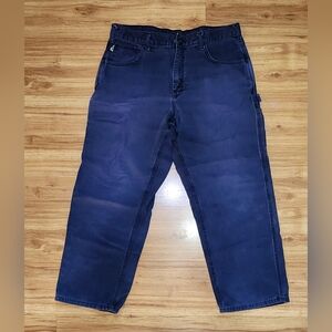 Blue Men's Carhartt FR Pants 36 x 30